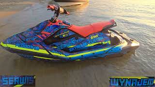 EXTREME-CUSTOM Sea Doo Spark Trixx 3up Wypożyczalnia oraz Serwis skuterów wodnych