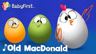 Surprise Eggs | Old MacDonald | Opening Surprise Eggs and Singing Nursery Rhymes for Children