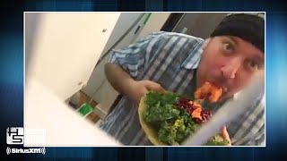 Benjy Bronk Chews Up Raw Potatoes and Spits Them Out While Preparing Dinner