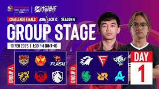 🔴 [Stream C] AP MLBB | Snapdragon Mobile Challenge Finals Group Stage | Season 6 | Day 1