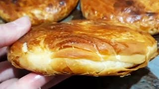 ONLY FLOUR, WATER AND YOGHURT!! ️DON'T SPEND MONEY FOR PASTRY ANYMORE💯 FLAKY ON THE OUTSIDE, LAYERS