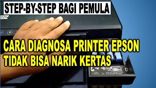 MENGATASI PRINTER EPSON L3110 L3210 TIDAK BISA NARIK KERTAS SAMA SEKALI | CARA GANTI GEAR ASF EPSON