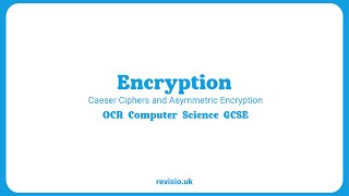 1.3.2.2 OCR GCSE Computer Science - Network Encryption