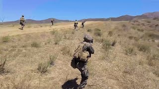 Marines Conduct Fire and Movement - AECE 2019
