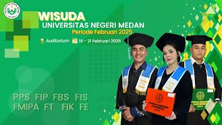 Wisuda Universitas Negeri Medan Periode Februari 2025 (Hari Ketiga)