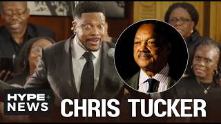 Chris Tucker Cracks Jokes At 'Jesse Jackson Funeral’, Impersonates Jesse & Bill Clinton - HP News