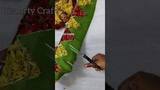 🌿Banana Leaf thoranam Decoration idea #shorts #trending #wedding #marriage #pongal #haldi #pooja