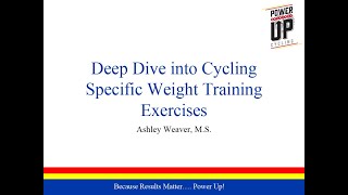 Cycling Specific Weight Training Exercises
