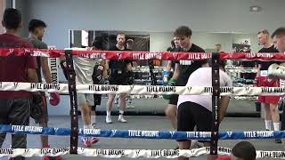 Having fun training boxing in Las Vegas | Alexander Hagen