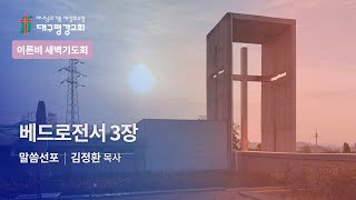 [LIVE] 대구평강교회 이른비새벽기도회 241207 (베드로전서 3장)