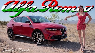 The new SPICY Baby Alfa Romeo! // 2024 Tonale Review