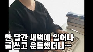 이 웹소설 작가는 몇 자나 썼을까? | 매일 기록 쇼츠 몰아보기 | 매일을 기록한 광기의 한 달