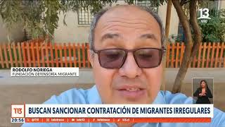 Proyecto de ley busca sancionar contratación de migrantes en situación irregular