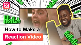 How to Make a Funny Reaction Video (InShot Tutorial)