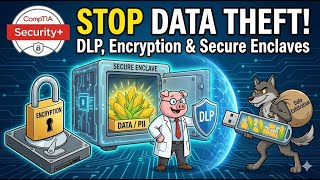 Data Loss Prevention (DLP) & Encryption Explained | CompTIA Security+ SY0-701