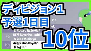 【フォートナイト】FNCSディビジョン１ 予選１日目 10位【Fortnite】【AJS】