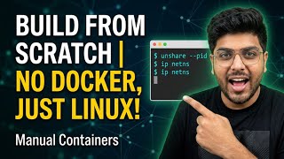 Build a Linux Container from Scratch | No Docker, Just Linux Namespaces