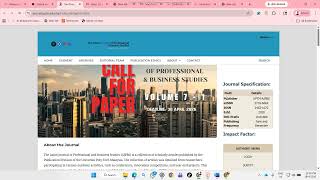 Step-by-Step Guide: How to Register and Submit an Article to AJPBS Journal