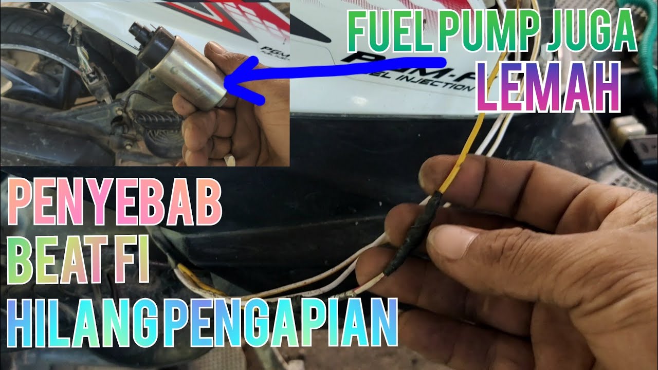 Beat Fi Hilang Pengapian Dan Fuel Pump Lemah - YouTube