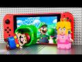 Lego Super Mario enters the Nintendo Switch! Fun episodes #legomario