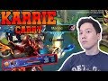 [EP.1] Karrie carried team in 5men Rank / Mobile Legends