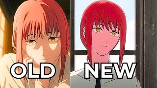 Chainsaw Man NEW VS OLD ART STYLE Comparison