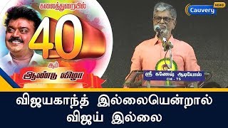 விஜயகாந்த் இல்லையென்றால் விஜய் இல்லை: எஸ்.ஏ.சந்திரசேகர் | Vijayakanth | Vijay | Thalapathy Vijay