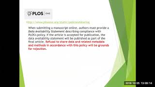 Managing and Sharing Your Research Data