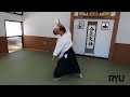 【合気道基本技】両手持ち天地投げ（二）　aikido techniques ryote mochi tenchinage 2