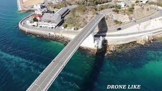 【ロードバイク】山口県柳井～上関ライド　ドローン空撮