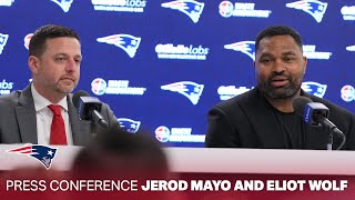 Jerod Mayo and Eliot Wolf React to Drake Maye Draft Selection | 2024 Patriots Dr