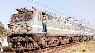 Indian Railways :- ANGUL WAG7 TWINS Loco Going To Shunting