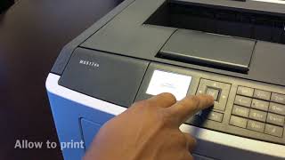 How to Print a Device Statistics Report on Your Lexmark MS510dn