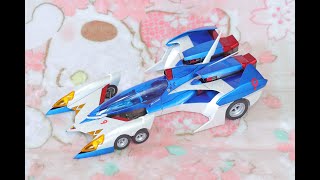 《haiyabusa》青島 1/24 Cyber Formula Garland SF-03 Booster 閃電霹靂車 花環加速版 上色塗裝完成