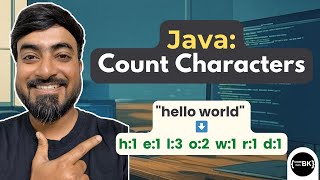 Java Program to Find Character Frequency in a String