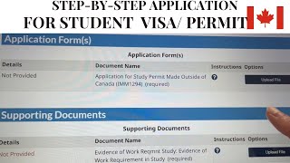 Step-by-Step Student Permit (Student Visa) Application Canada 🇨🇦 2023 - Made Outside of Canada