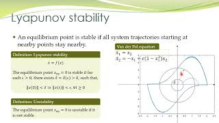 NCS - 15 - Lyapunov stability - Definition and explanation