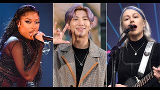 Megan Thee Stallion, BTS, and more react to 2021 Grammy nominations