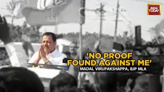 Karnataka Bribegate Accused BJP MLA Virupakshappa Gets Grand Welcome By Party Workers