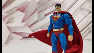 MAFEX Superman Batman Hush 2nd REISSUE 1/12 action figure Unboxing & REVIEW #dc #superman #mafex