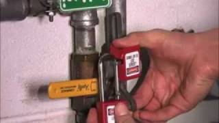 Masterlock Blokada Lockout Tagout zaworu kulkowego