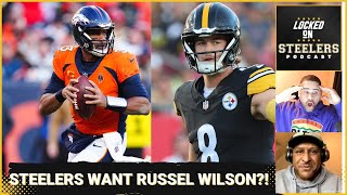 Steelers Want Russell Wilson | Kenny Pickett's Challenger? Or Replacement? | Free Agent Safety Class