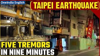 Taiwan Hit by Earthquake Sequence, 6.3 Magnitude Temblor Felt Across Region| Oneindia News