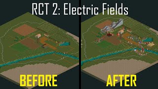 How I Beat Electric Fields! Rollercoaster Tycoon 2