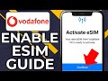 HOW TO ACTIVATE VODAFONE E-SIM (2026)