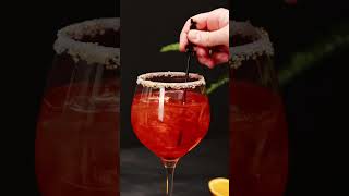 glytter® Aperol Spritz #fancydrinks #glitzer #shorts