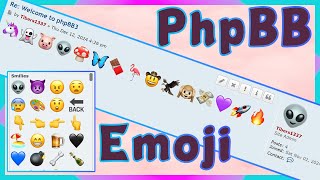 How to Install Emojis in phpBB (Tutorial 2024)