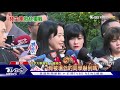 台灣國抗議陸生 馬英九走向前「鬼臉回敬」｜TVBS新聞