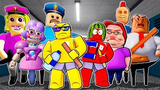 ESCAPE 10x EVERY SCHOOL OBBY IN ROBLOX Mr Nightmare, Mr Pickles, Siren Cop, BETTY, Police Girl