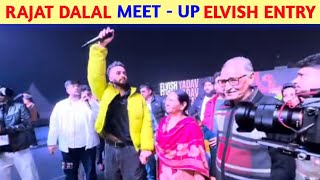 🤯Rajat Dalal Meetup Video || Rajat Dalal Grand Meetup Elvish Yadav Entry